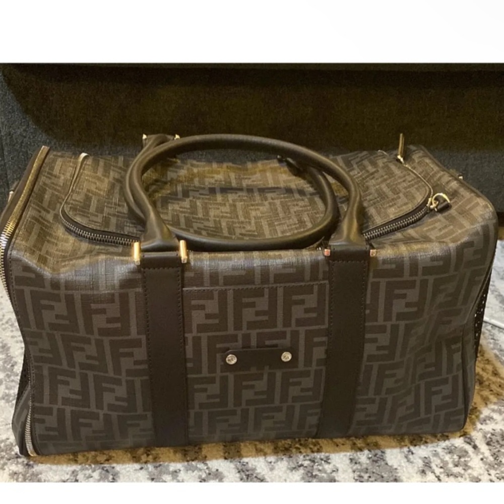Fendi FF Logo Pet Carrier Bag original price $2650 - Picture 2 of 9